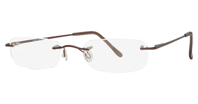 3-Piece Drill Mounts Eyeglasses BT2158 Henna/C-9