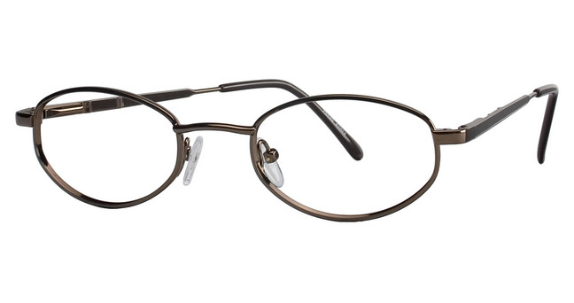 On-Guard Safety Eyeglasses OG101 Chocolate Chrome