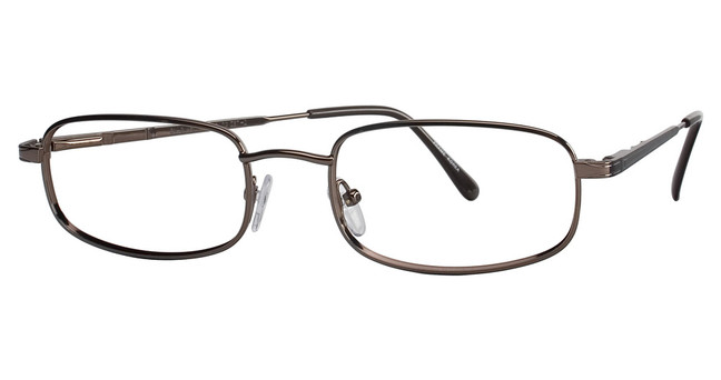 On-Guard Safety Eyeglasses OG103 Chocolate Chrome