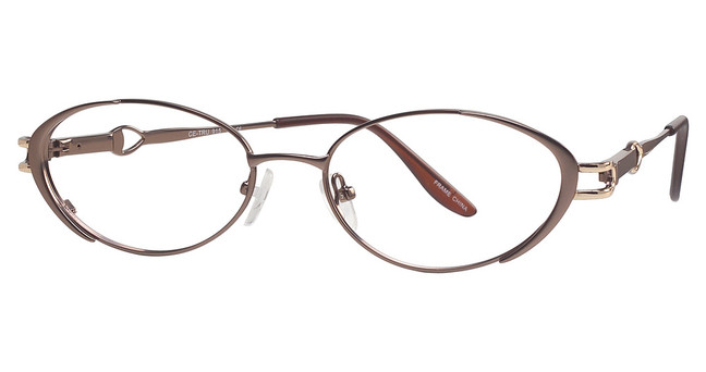 Ce-Tru Eyeglasses CE-TRU 915 Browntone