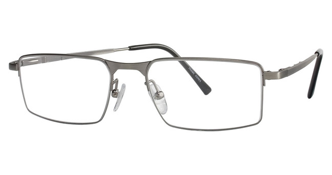 On-Guard Safety Eyeglasses OG125 Brushed Silver