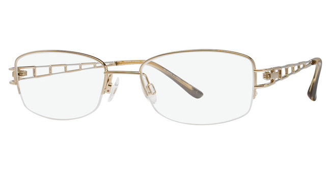 Titanium Eyeglasses CH 10818 Gold/White/GW