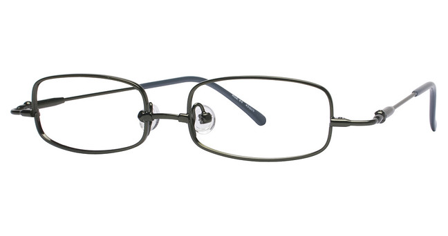Erin's World Eyeglasses Model #4 Dark Green