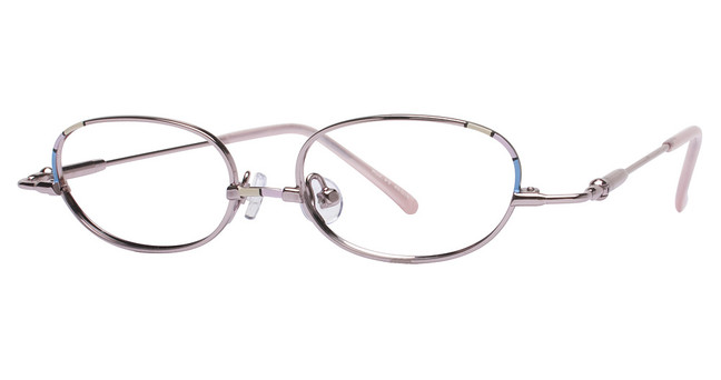 Erin's World Eyeglasses Model #9 Pink/Demi