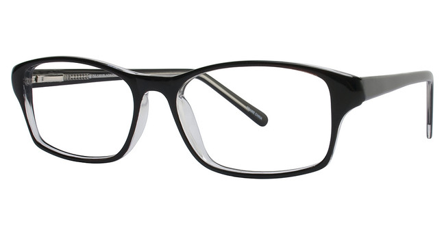 Eye Q Eyewear Eyeglasses SW221 BLACK/CRYSTAL