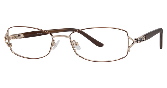 Avalon Collection Eyeglasses 5020 Cinnamon/Gold