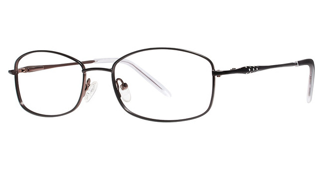 Genevieve Paris Design Eyeglasses Holly black/burgundy