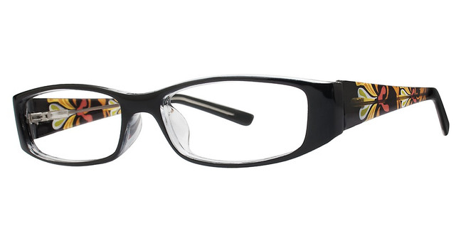 Modern Plastics II Eyeglasses Swirl black