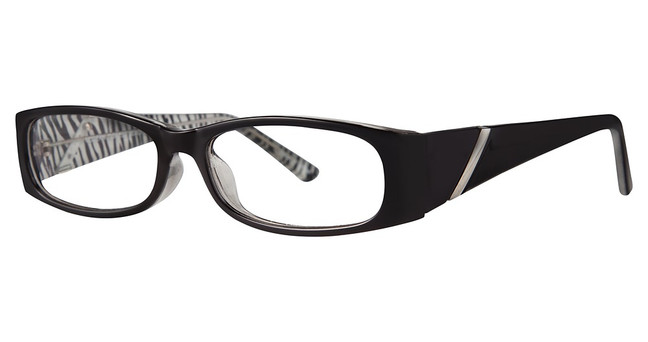 Modern Plastics II Eyeglasses Tigress black