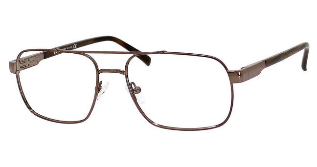Safilo Elasta Eyeglasses E 7201 LIGHT BROW/0BL4