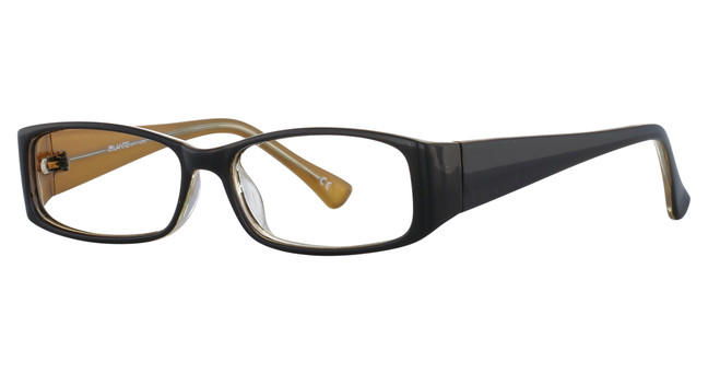 Lantis Eyeglasses L6002 Black/Honey Crystal