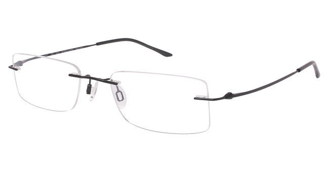 Titanium Eyeglasses CH 8600 (Chassis Only) Black/BK