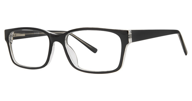 Parade Eyeglasses 1713 Black/Crystal