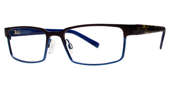 Modz Titanium Eyeglasses Magnum brown/blue
