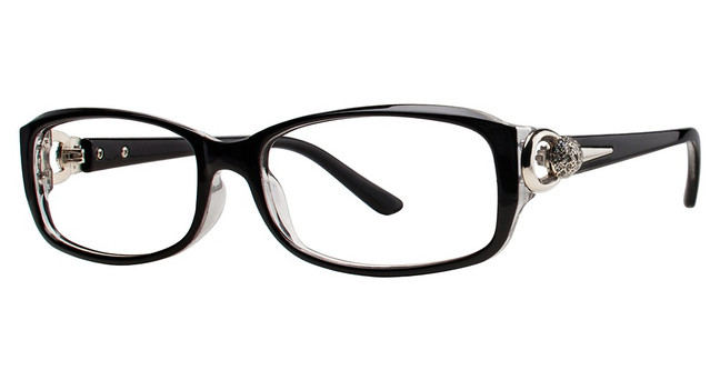 Modern Plastics II Eyeglasses Dee black/crystal