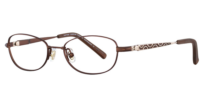 Easytwist Eyeglasses ET946 M.Dkchoco/Brwn&Ltgold/10