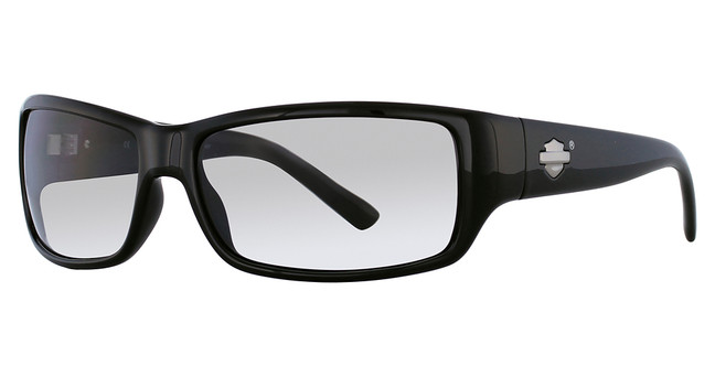 Harley-Davidson Eyeglasses HD0860X Black / Solid Smoke Lens/C33