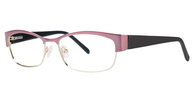 Genevieve Boutique Eyeglasses Commit mauve/gold