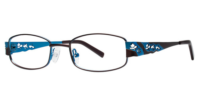 ModZ Kids Eyeglasses Playful matte brown/blue