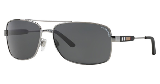 Burberry Eyeglasses BE3074 GUNMETAL/100387