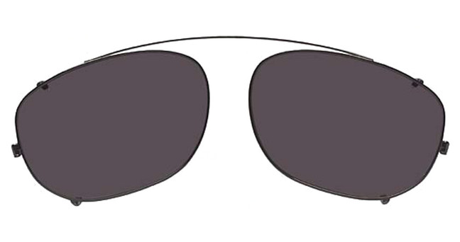 Flexon Eyeglasses FLEXON 600 CLIP-ON (033) GUNMETAL/033