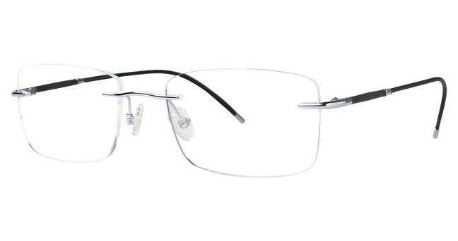 Modz Titanium Eyeglasses Congress silver/black