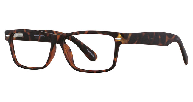 Enhance Eyeglasses 3881 Matt Tortoise