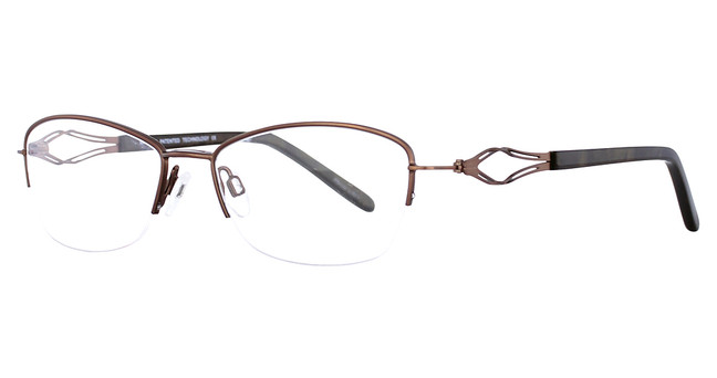 Easyclip Eyeglasses EC327 Satin Brown/10