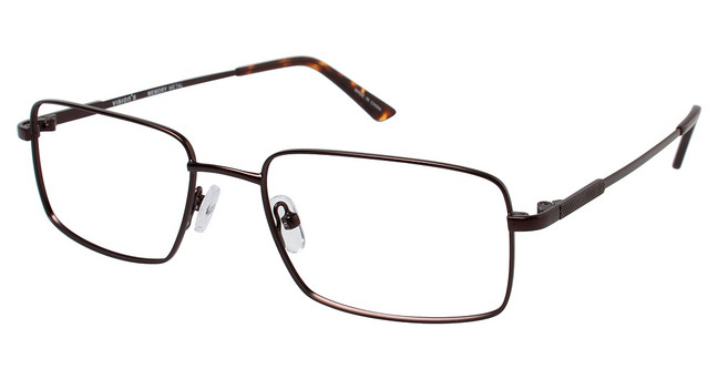 Vision's Eyeglasses Vision's 216 MATTE BROWN/C02