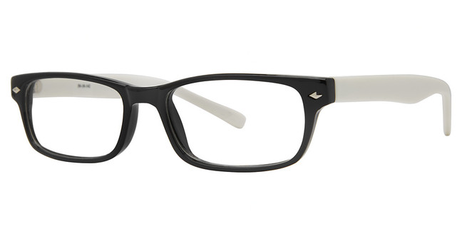 Parade Eyeglasses 1725 Black/White