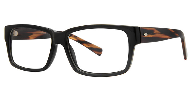 Parade Eyeglasses 1727 Black/Brown Stript
