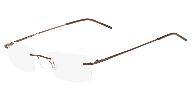 Airlock Eyeglasses AIRLOCK WISDOM 201 (210) SATIN BROWN/210