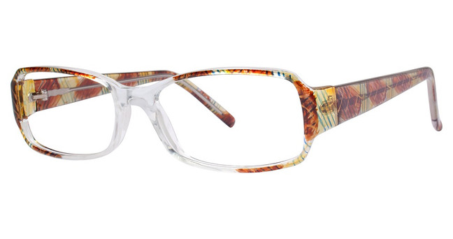 Modern Plastics I Eyeglasses Tinsel brown