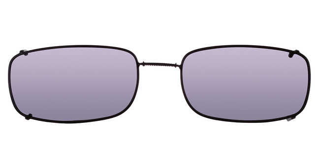 Hilco Eyeglasses Glide-Fit Narrow Rectangle Black