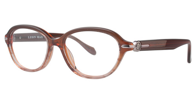 Leon Max Eyeglasses Leon Max 4025 Brn Blush Fade/64