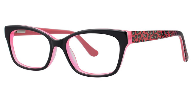 K12 Eyeglasses 4090 Black/Pink Cat