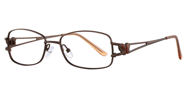 Elan Collection Eyeglasses 3404 Light Brown