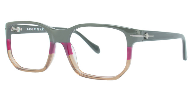 Leon Max Eyeglasses Leon Max 4027 Khaki Fade/63