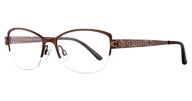 Takumi Eyeglasses TK984 Stn Darkbrown & Gold/10