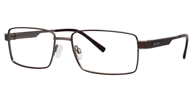 Modz Titanium Eyeglasses Aristocrat matte brown/gunmetal