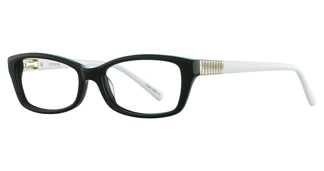 Avalon Collection Eyeglasses 5047 Black/White