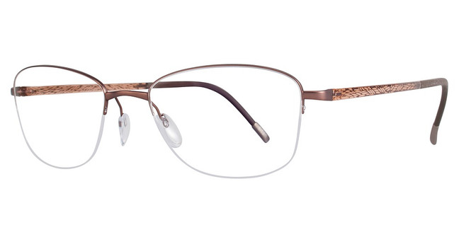 Silhouette Eyeglasses 4492 Brown/Apricot-brown/6056