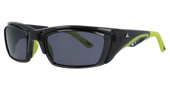 Hilco Eyeglasses Pit Viper Shiny Black Lime Green