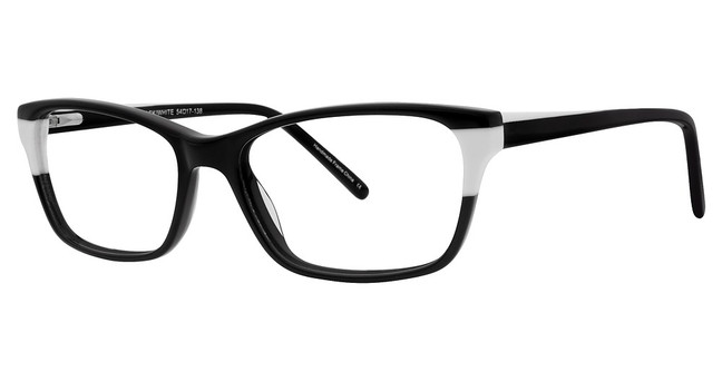 Vavoom/Vivian Morgan Eyeglasses 8070 Black/White