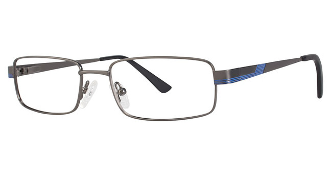 Modern Times Eyeglasses Arena matte gunmetal/blue