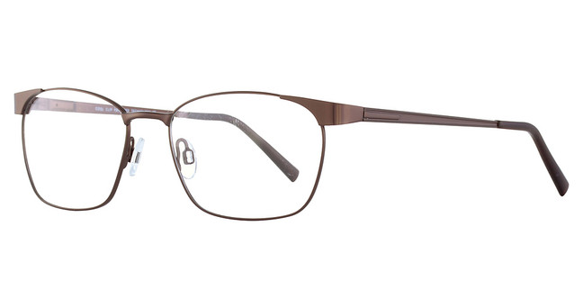 Cool Clip Eyeglasses CC831 Satin Dark Brown/10