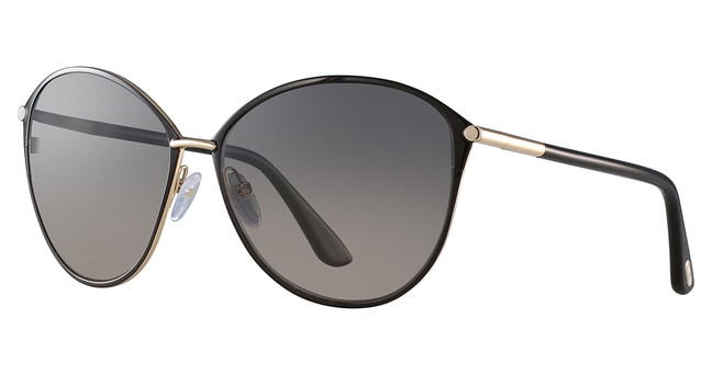 Tom Ford Eyeglasses FT0320 shiny rose gold / gradient smoke/28B
