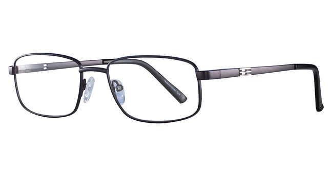 Continental Optical Imports Eyeglasses Precision 143 Gunmetal