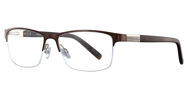 Takumi Eyeglasses TK1046 Satin Dark Brown & Steel/10