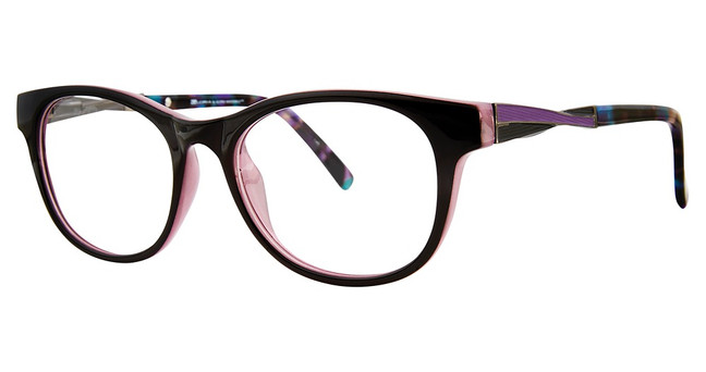 Gloria by Gloria Eyeglasses Gloria By Gloria Vanderbilt 4055 Black/21